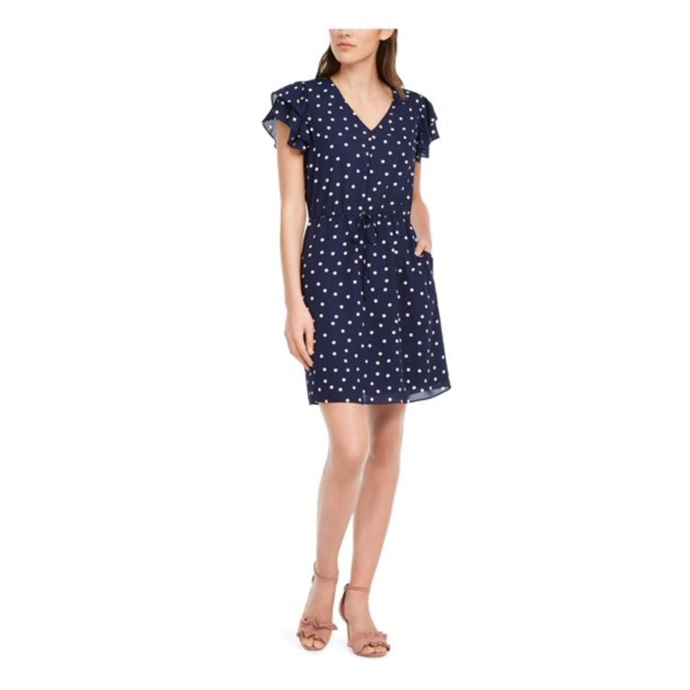 XXL Navy Maison Jules Polka Dot
